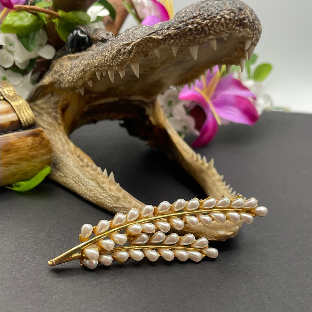 Arthur Pepper wheat brooch vintage 🔥